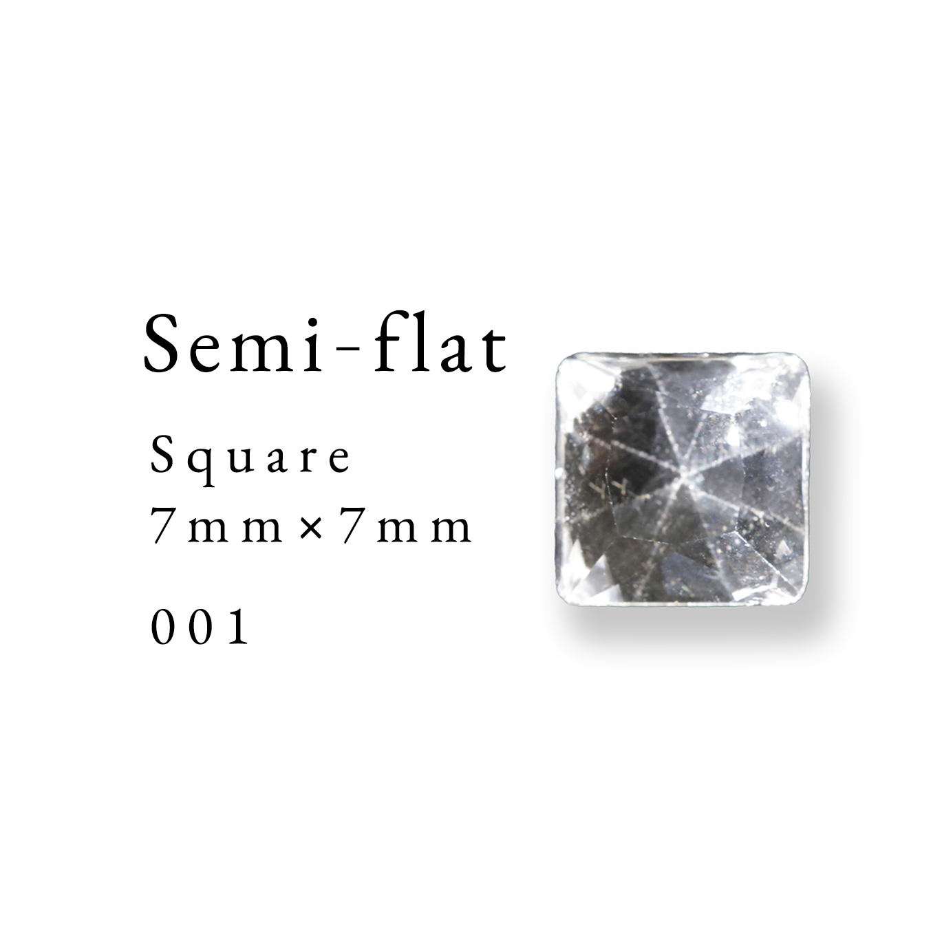 Semi-flat square
