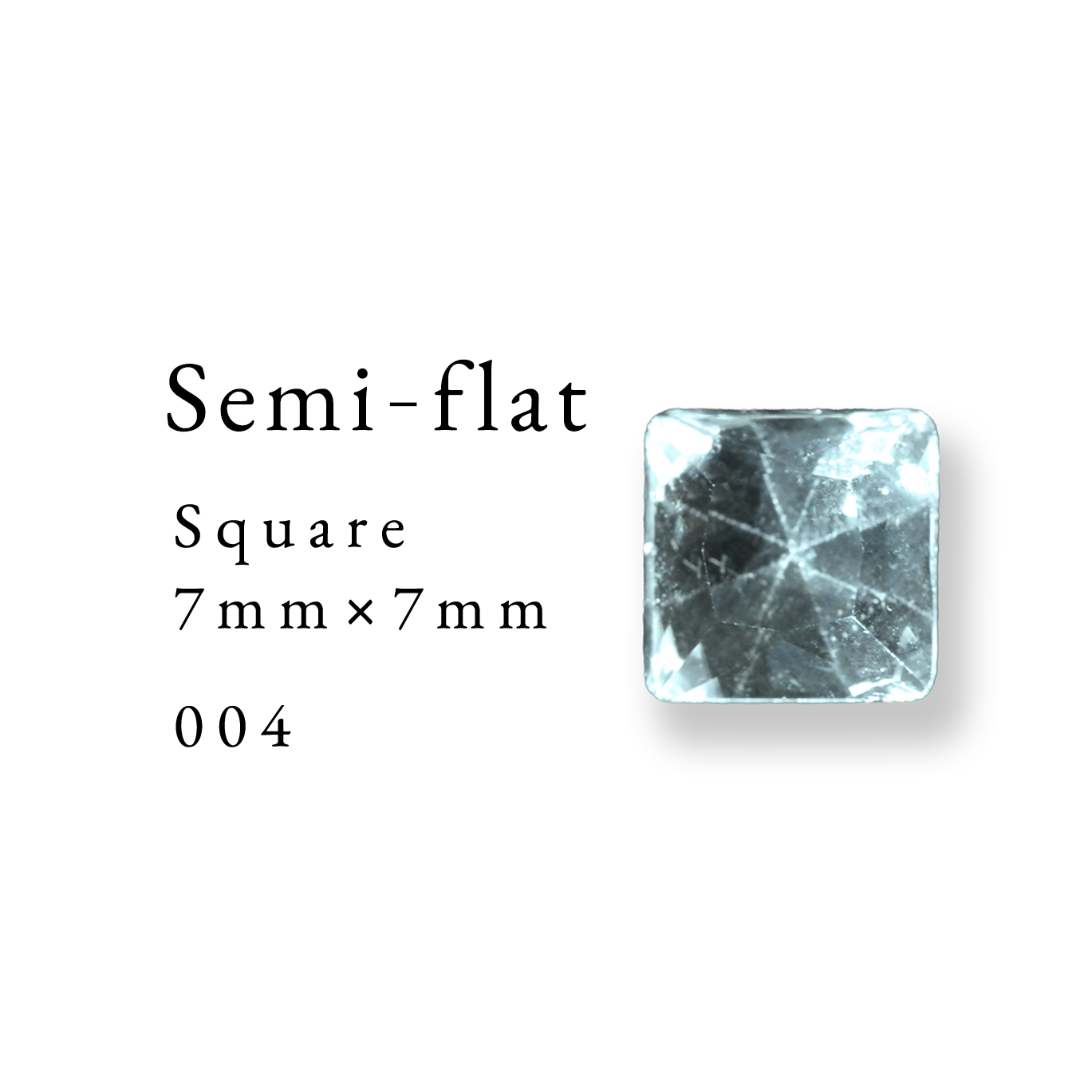 Semi-flat square