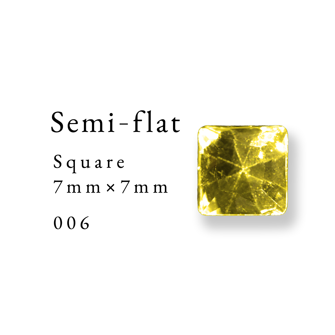 Semi-flat square