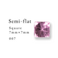 Semi-flat square