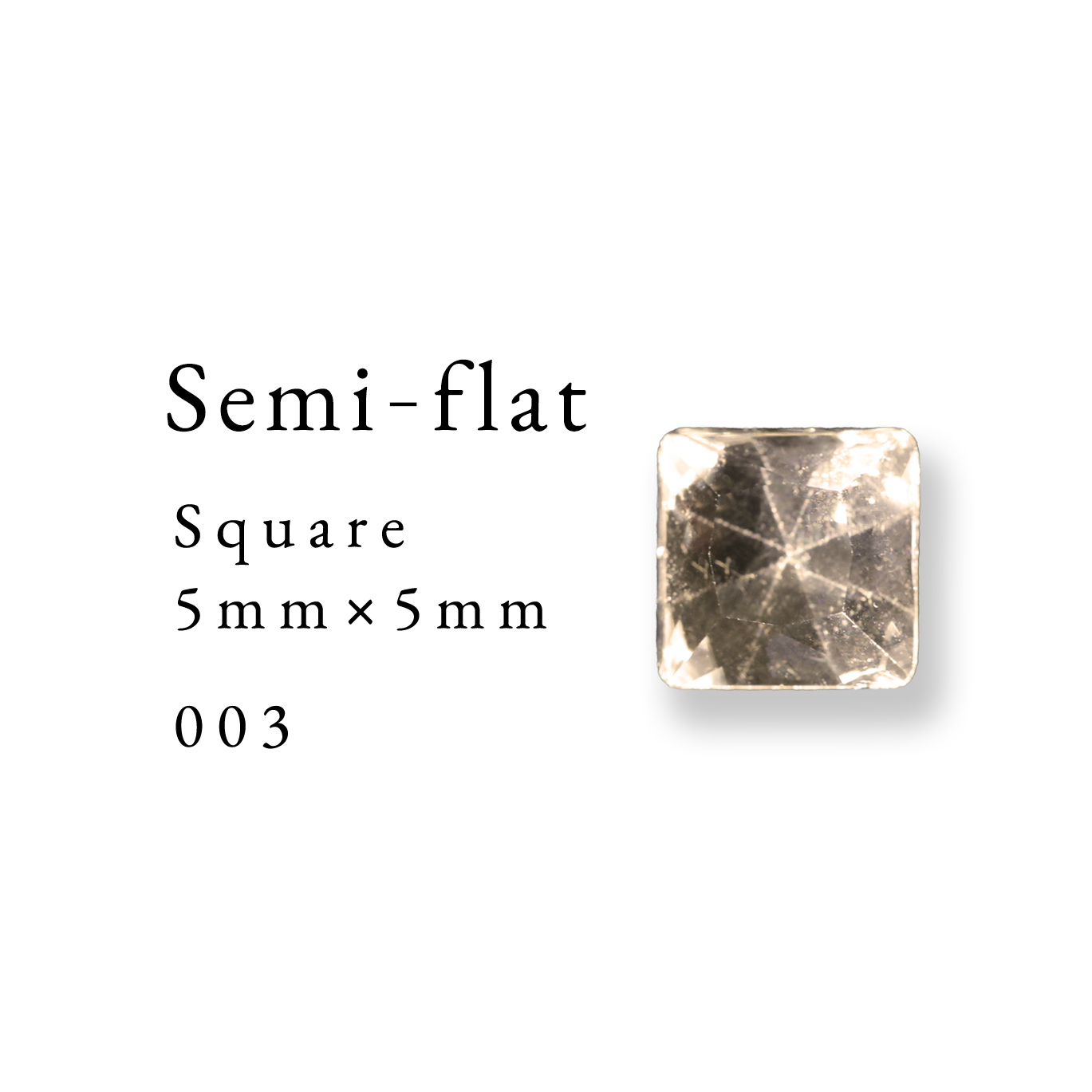 Semi-flat square