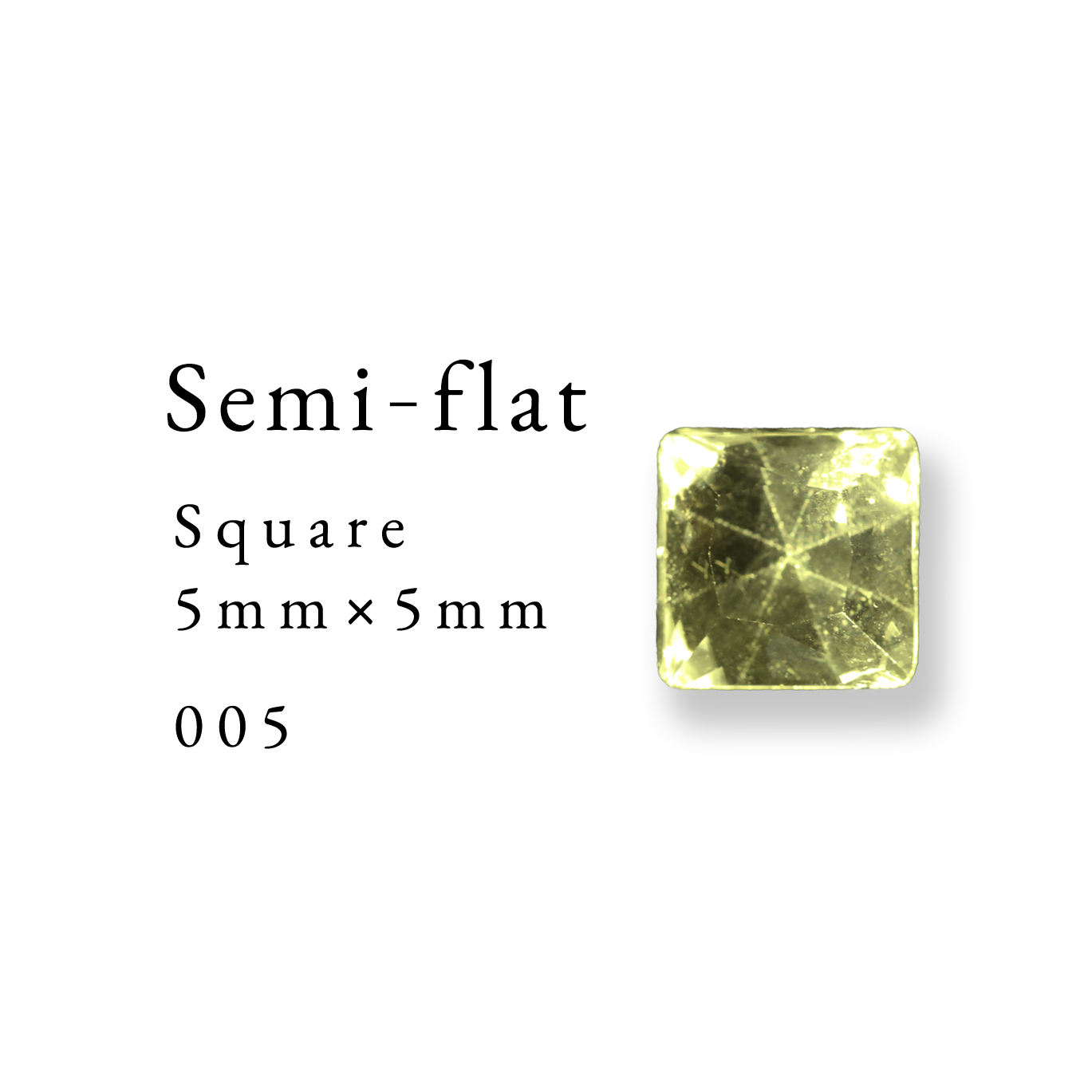 Semi-flat square