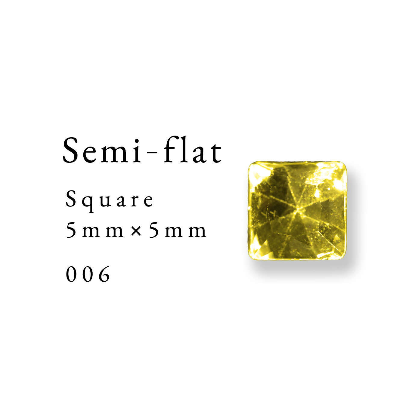 Semi-flat square