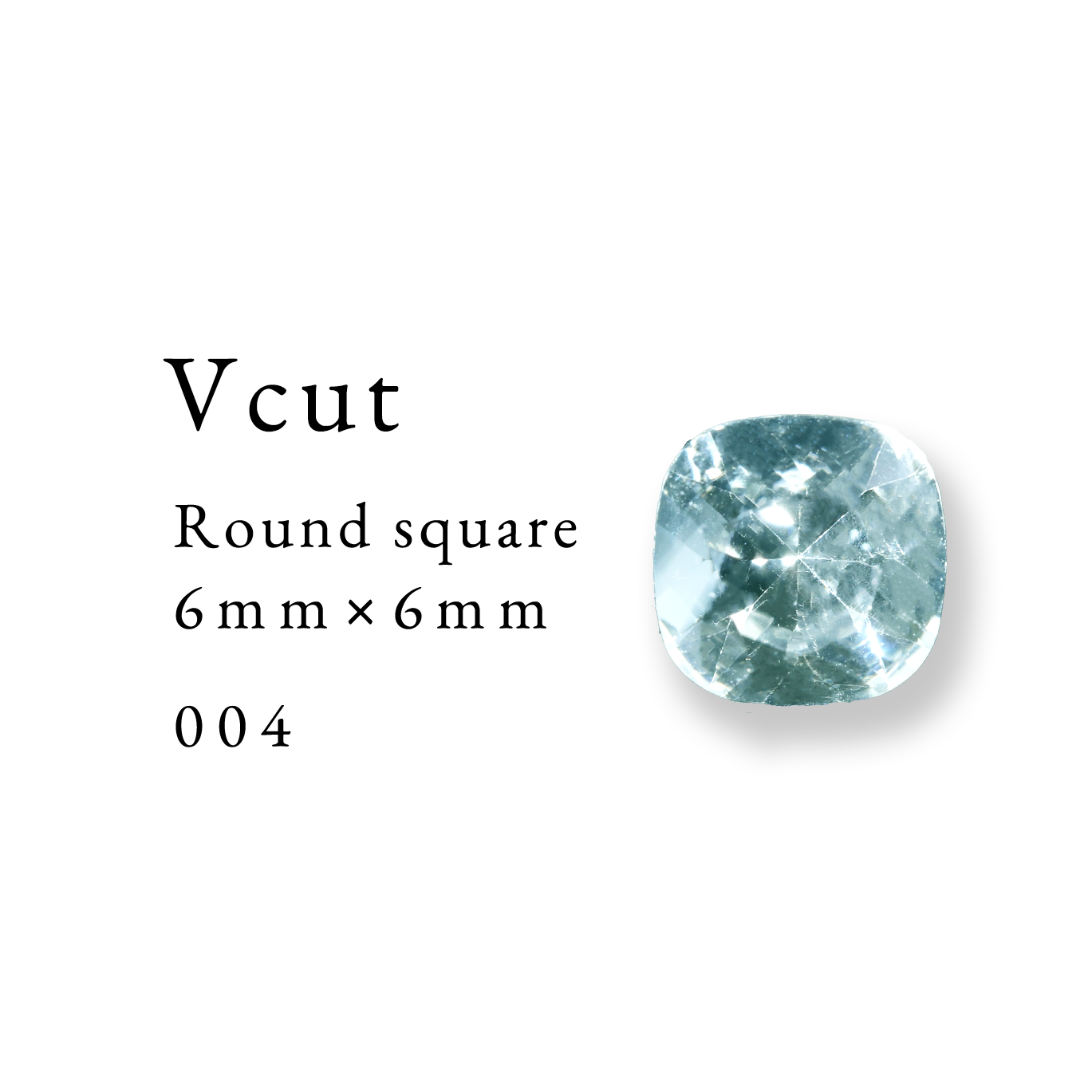 Vcut-Round square