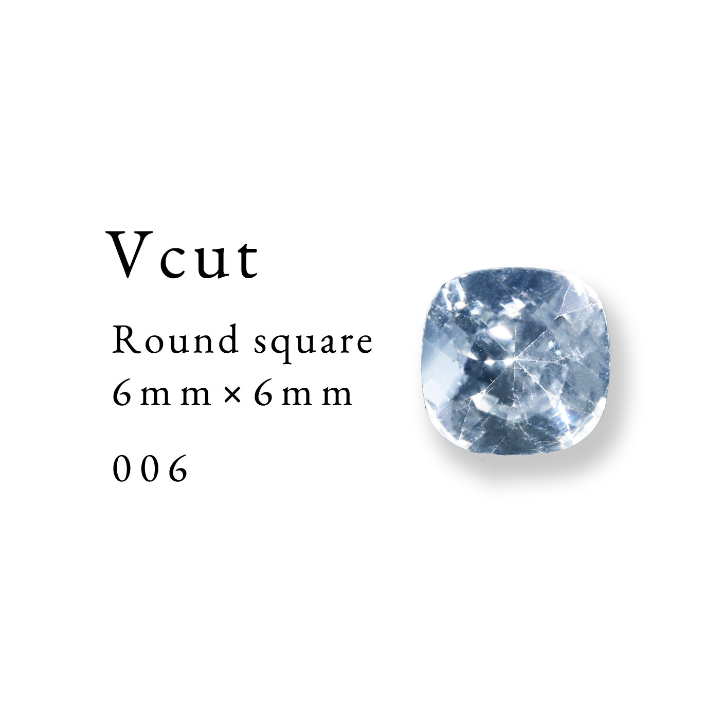 Vcut-Round square