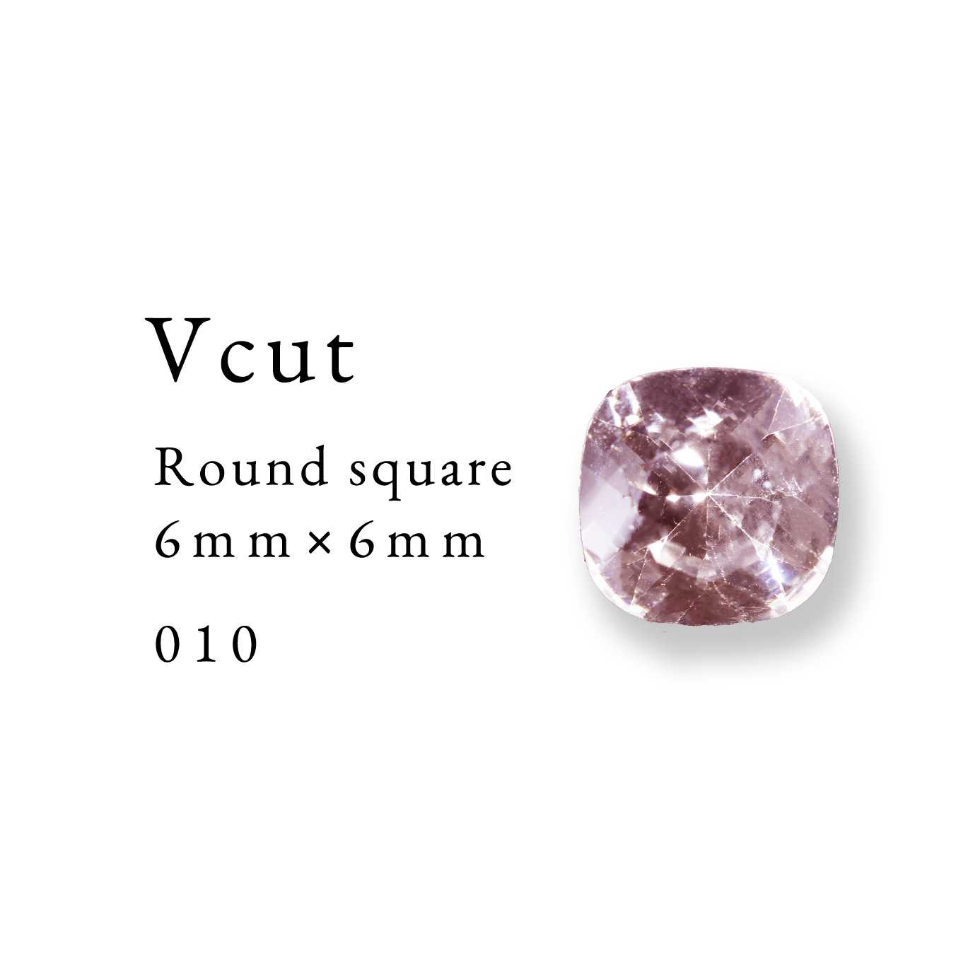 Vcut-Round square