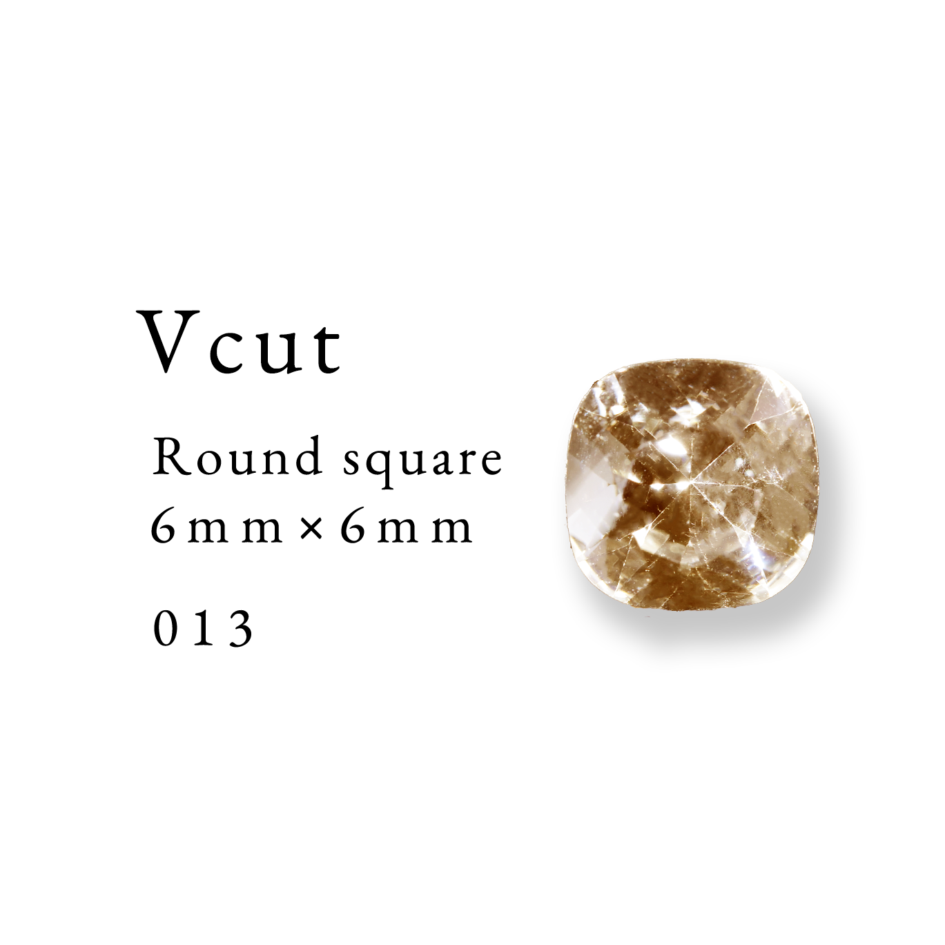 Vcut-Round square
