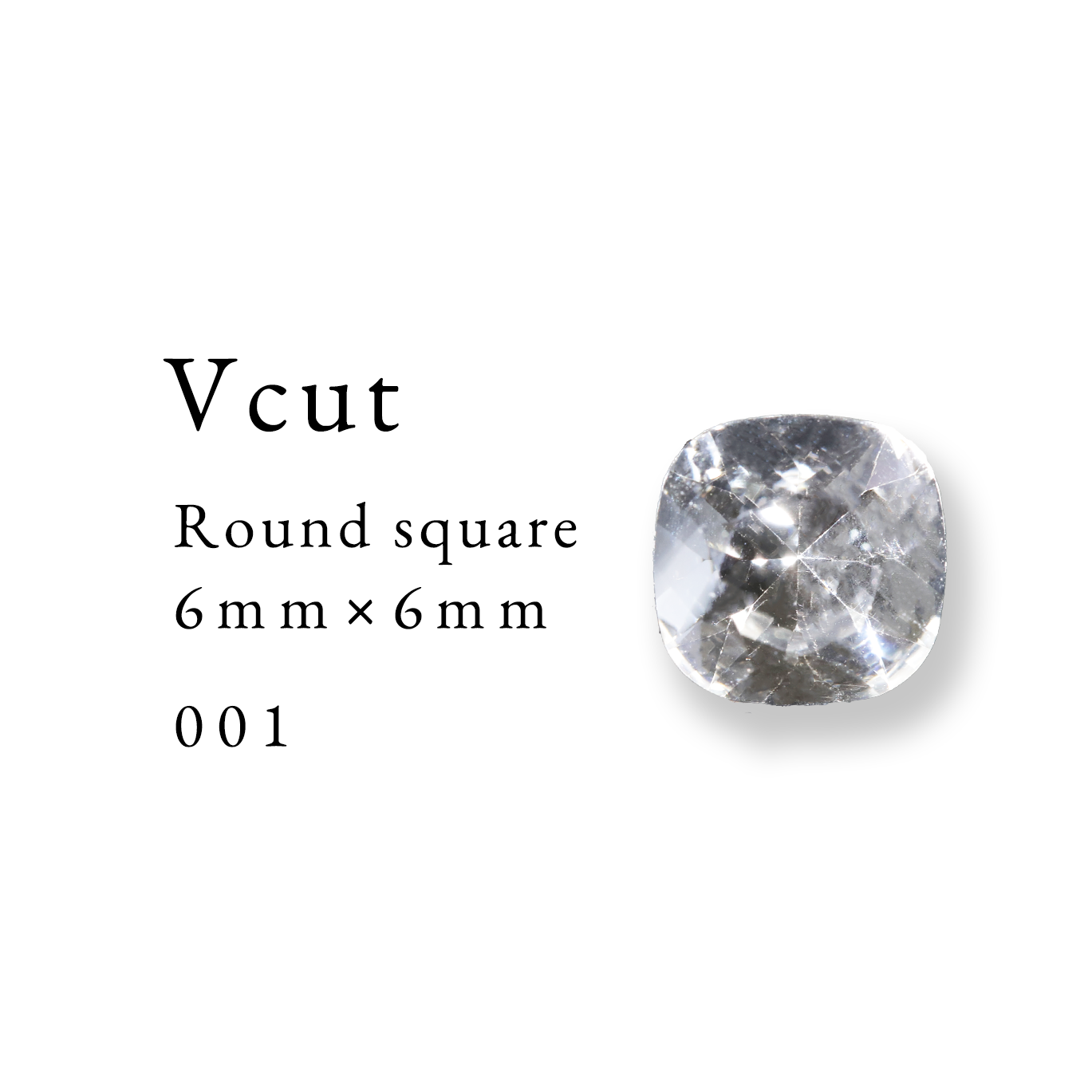 Vcut-Round square