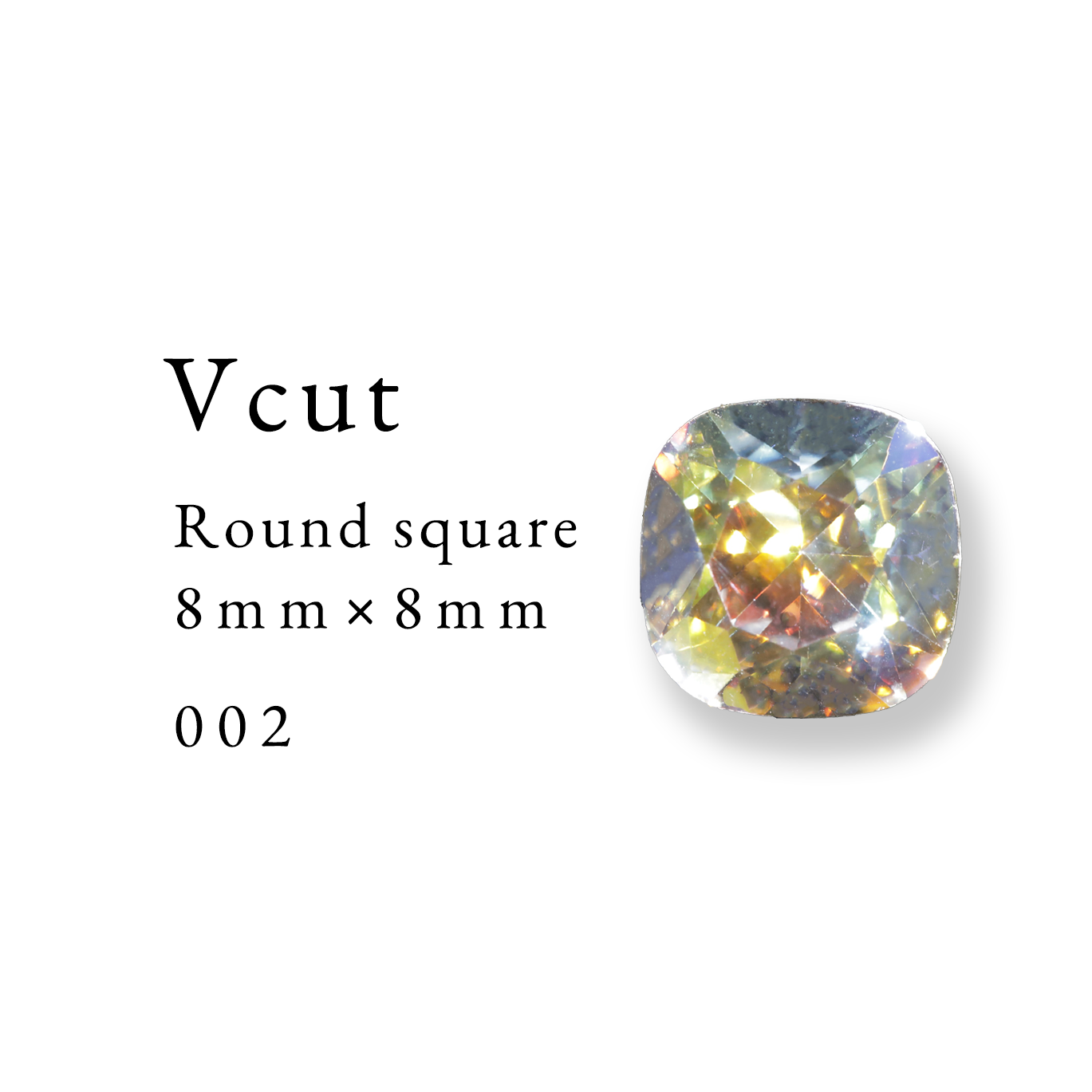 Vcut-Round square