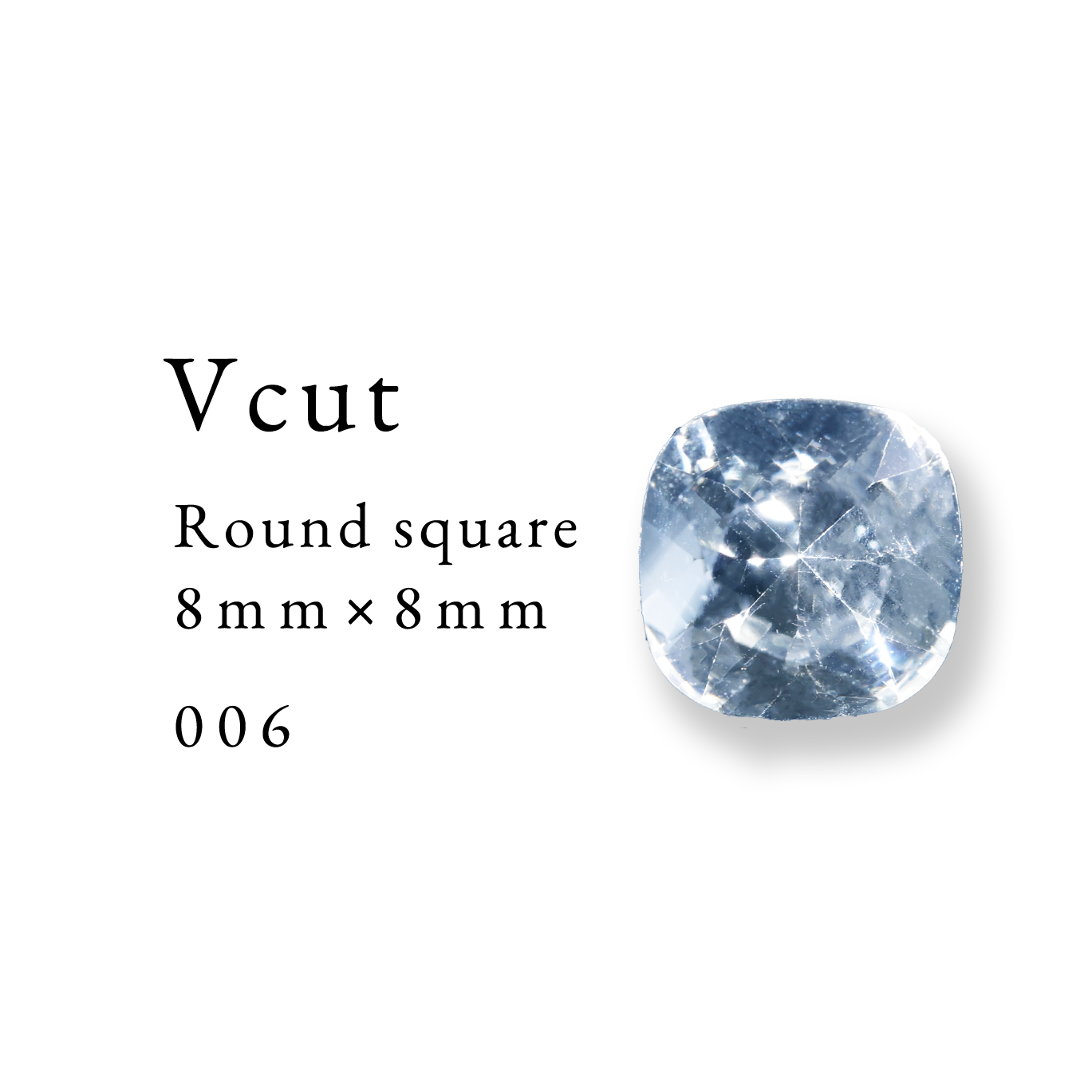 Vcut-Round square