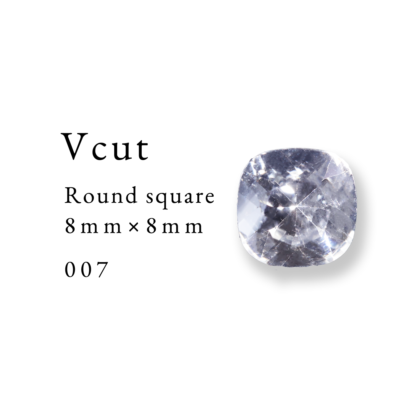 Vcut-Round square