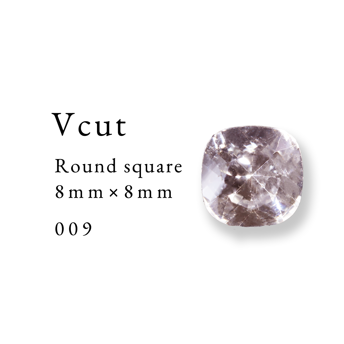Vcut-Round square