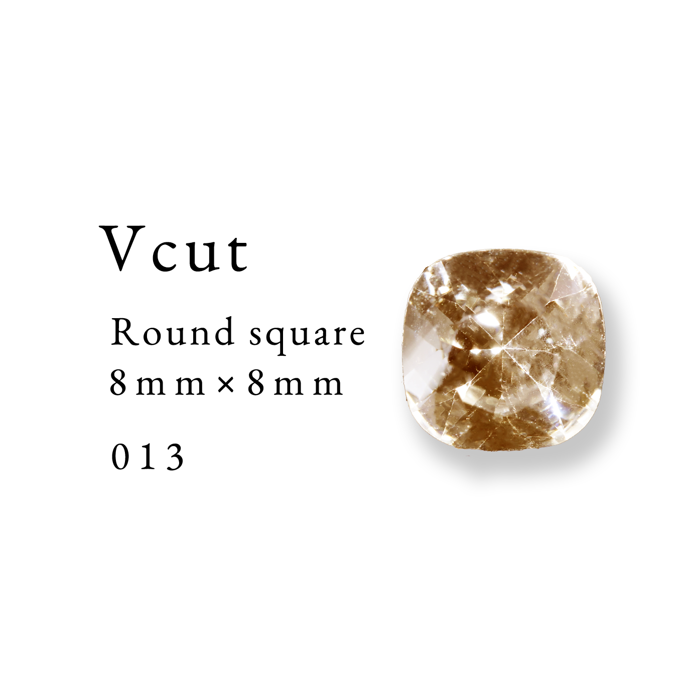 Vcut-Round square