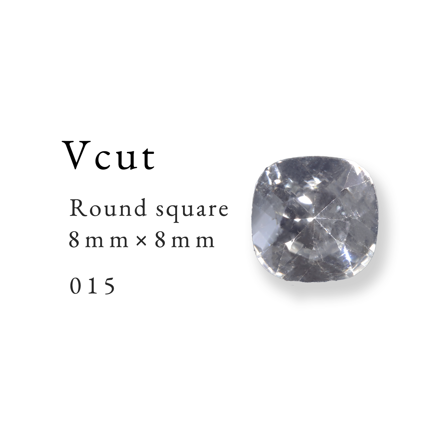 Vcut-Round square