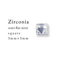 Zirconia semi flat mini