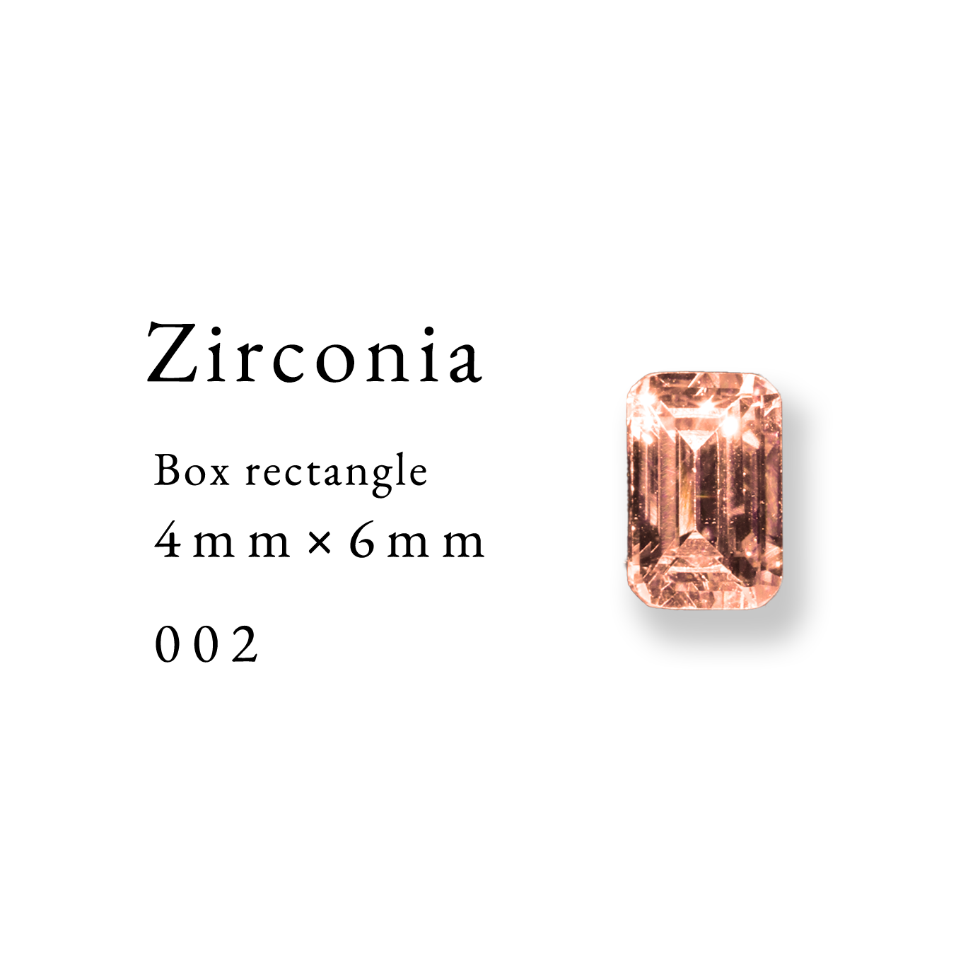 Zirconia Box rectangle