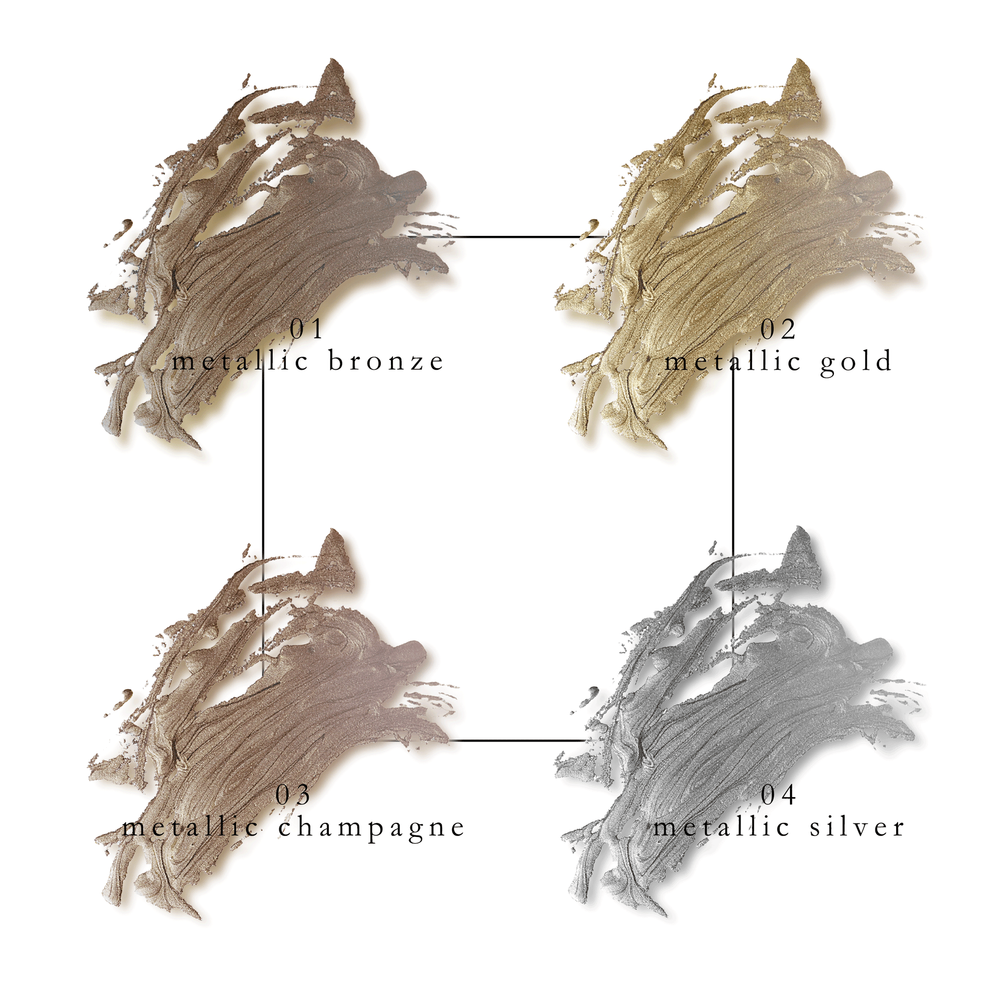 enoi メタリック ジェルライナー4色セット metallic gel liner – énoi