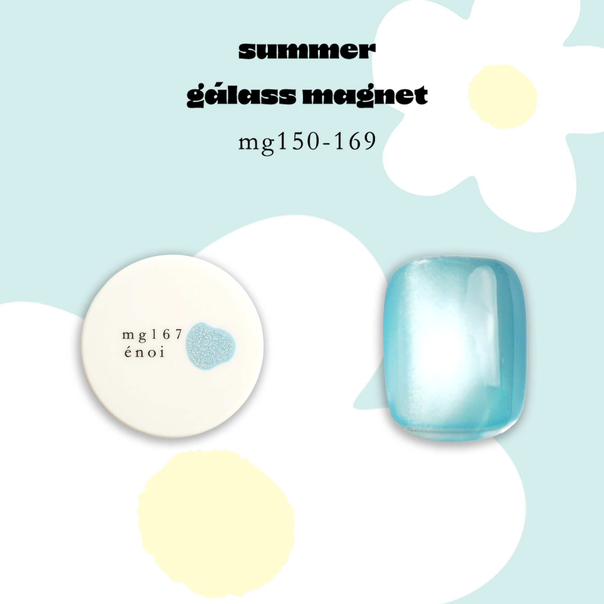 summer gálass magnet – énoi