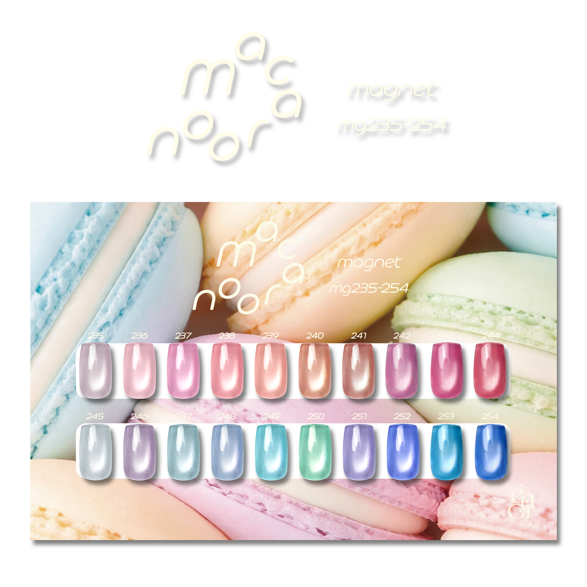macaroon magnet – énoi
