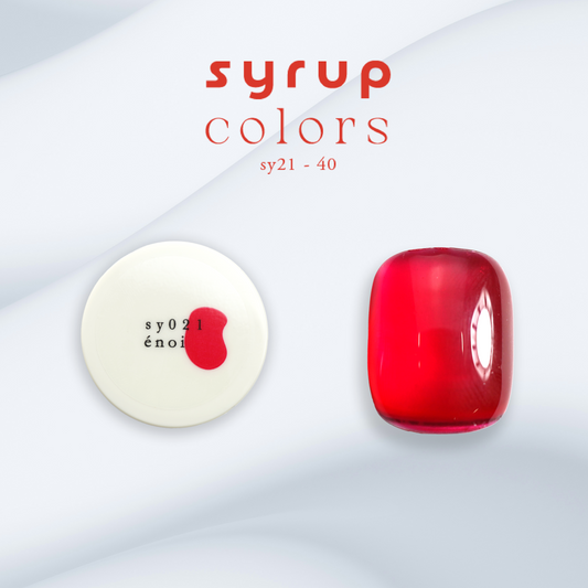 énoi エノイ syrup colors sy21-sy40 シロップ syrup color – énoi