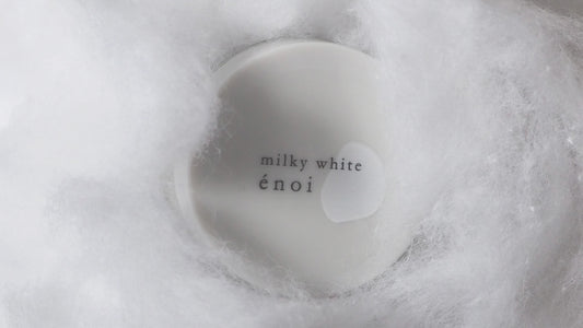 milky white